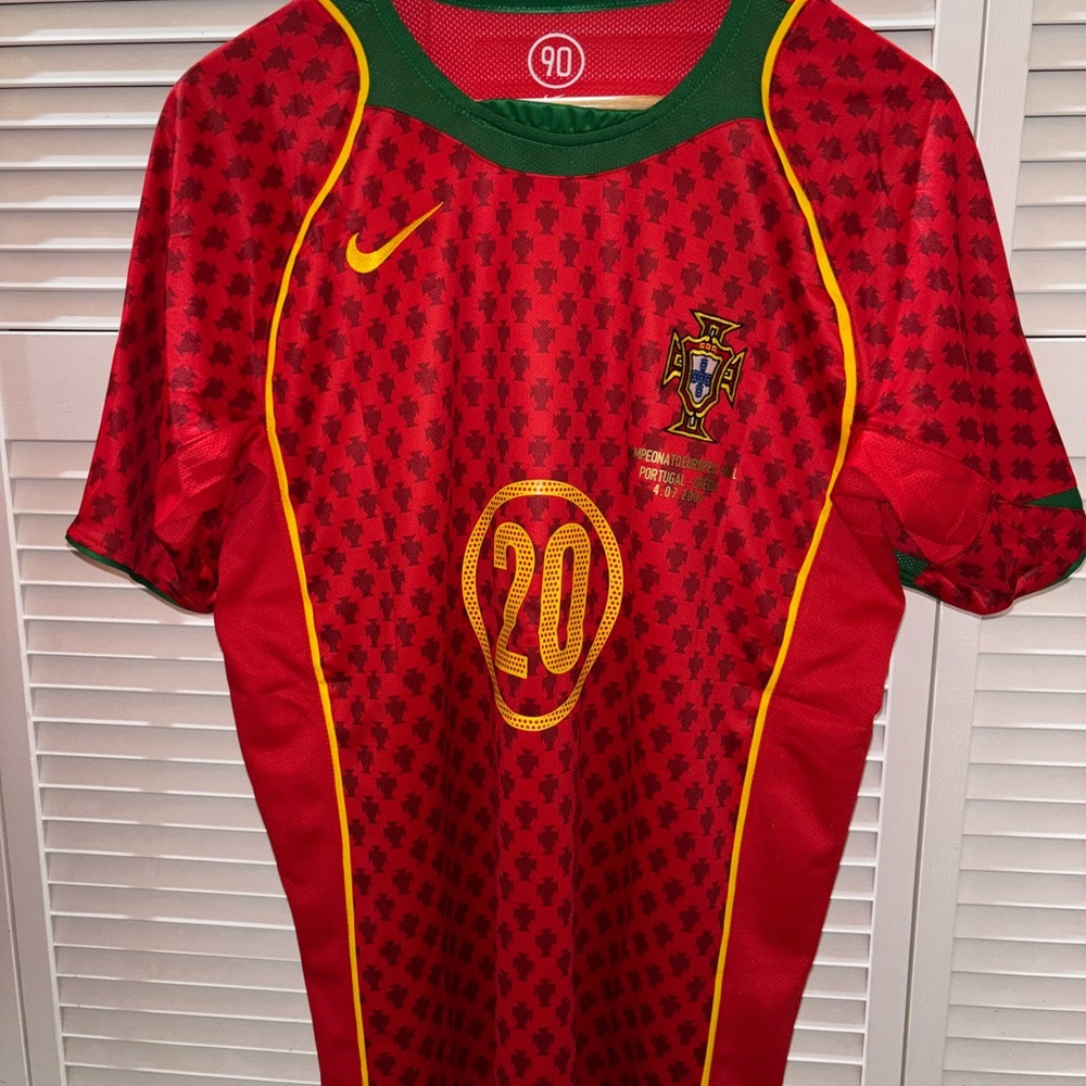 Deco Portugal 2004 Home Jersey